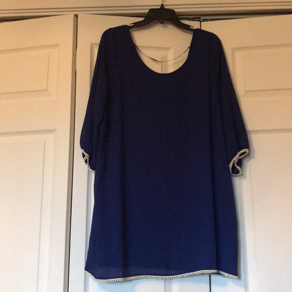 Cobalt Blue Ladies Tunic